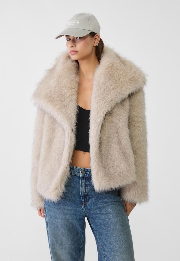 Lilyna - Coat faux fur - Inaya